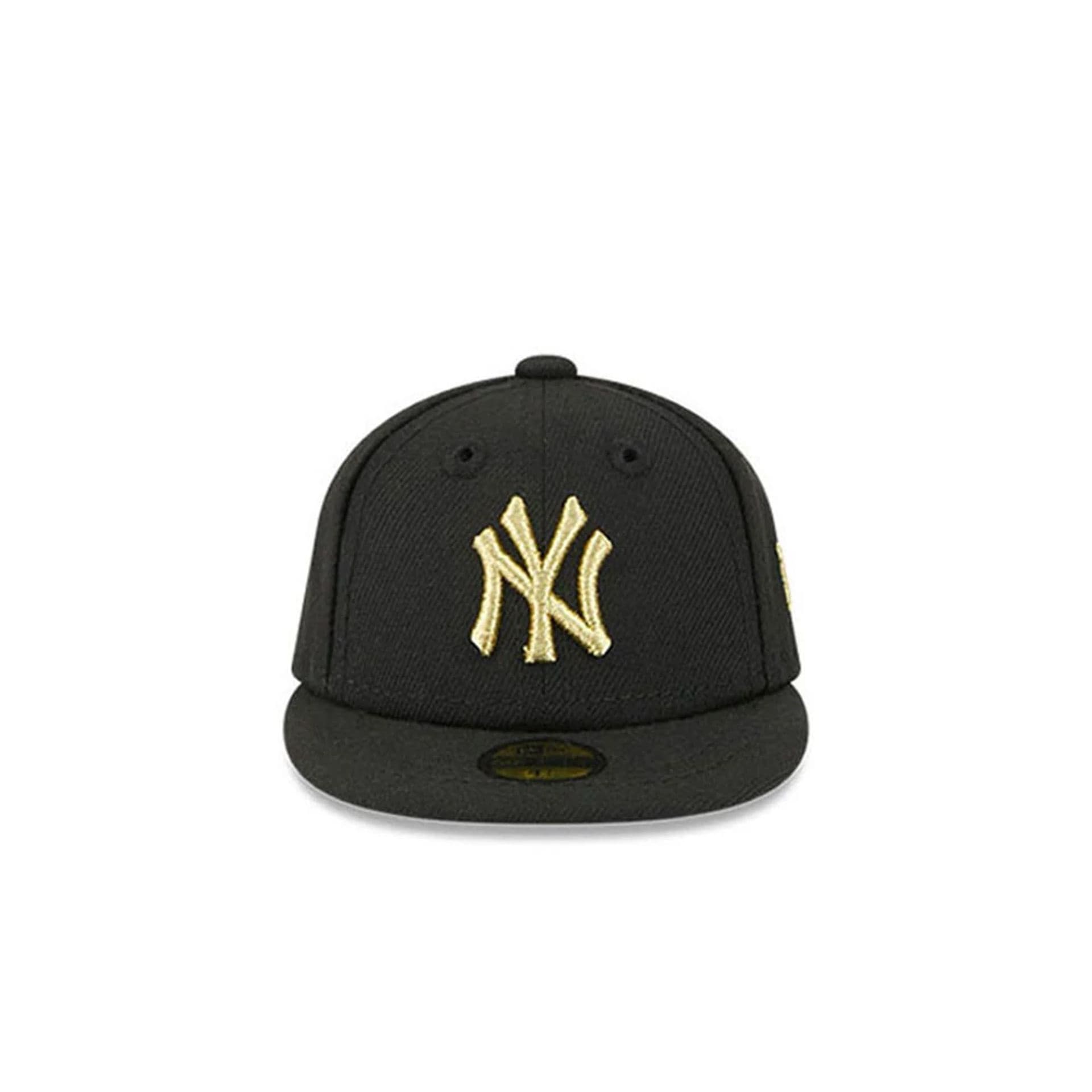 Pictured is this MLB 59FIFTY Day New York Yankees Mini 59FIFTY Fitted cap in black. 2