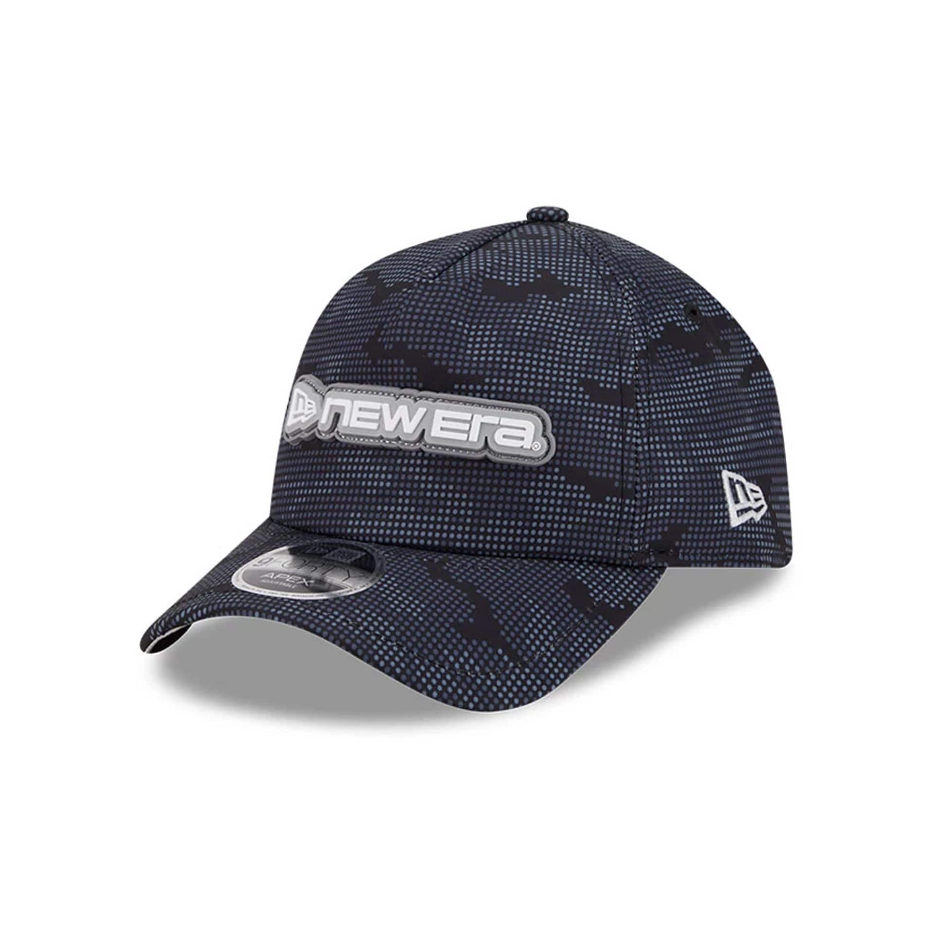 Pictured is this New Era Golf 9FORTY Apex cap in black. 1