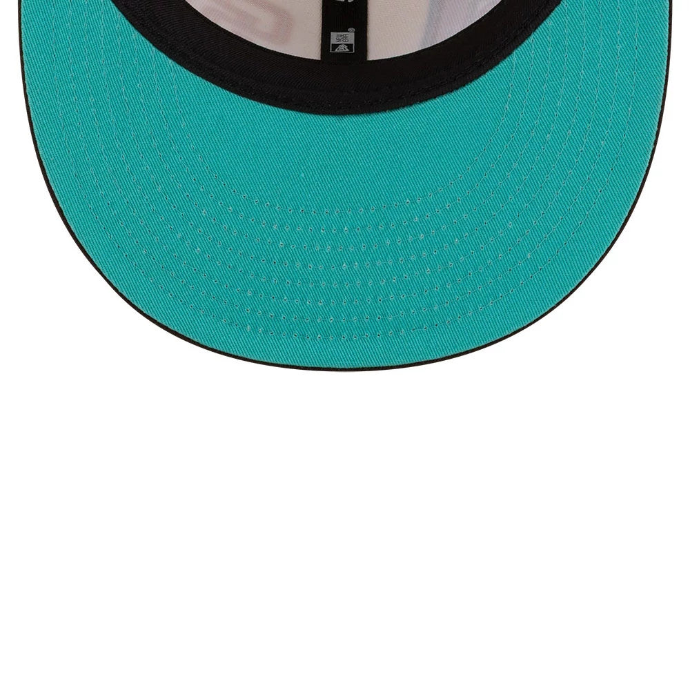 Pictured is this MLB Mexico City Series 2026 MLB All Over 59FIFTY Fitted cap in white. 2