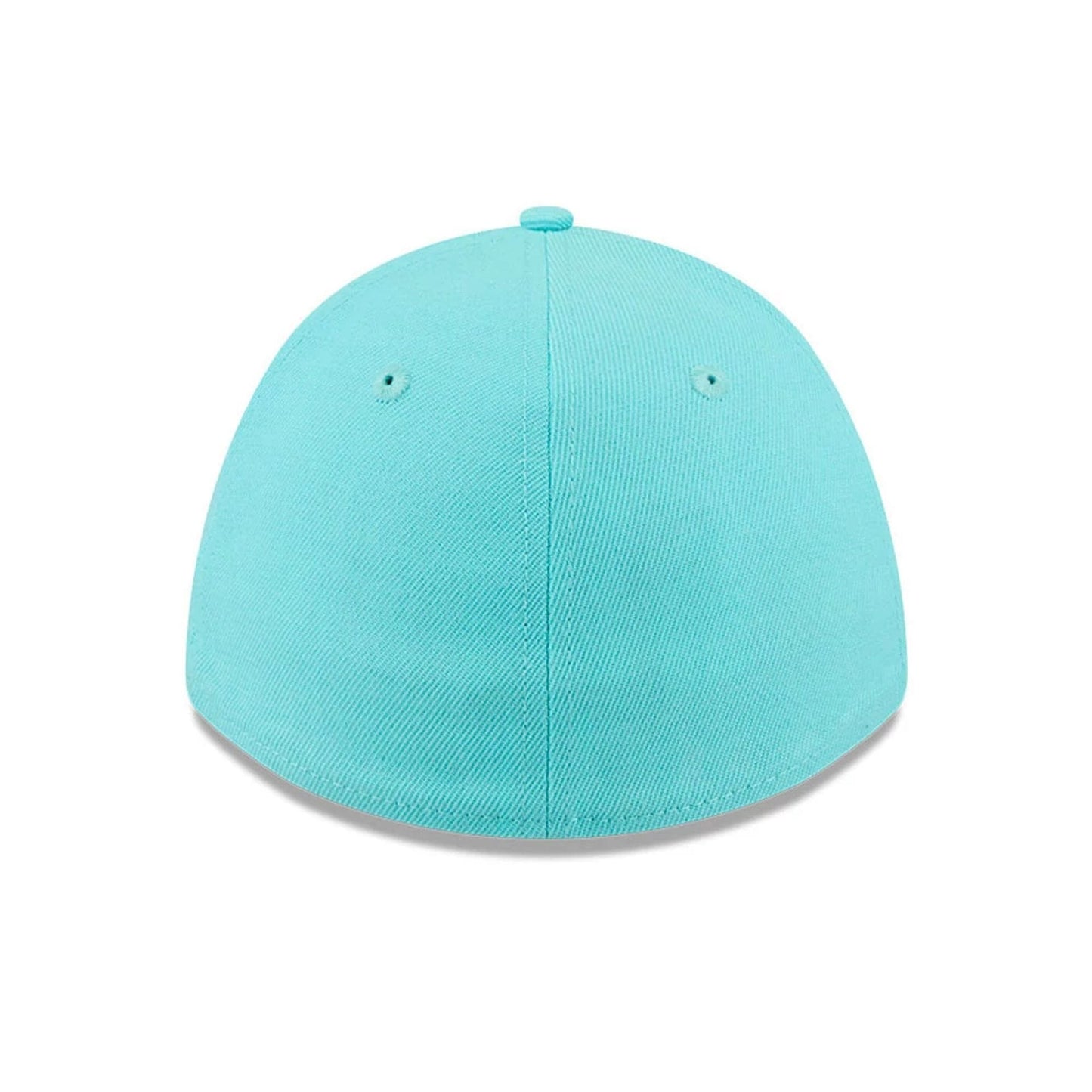 Pictured is this New Era Flag 39THIRTY M-Crown Stretch Fit cap in pastel blue. 7