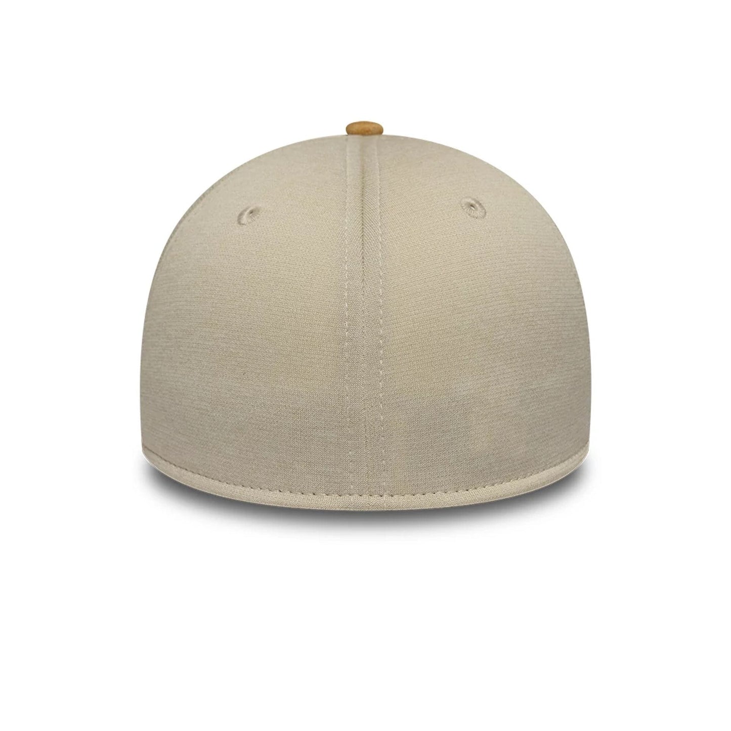 Pictured is this New Era 2 Tone 39SEVENTY Stretch Fit cap in Light Cream. 7