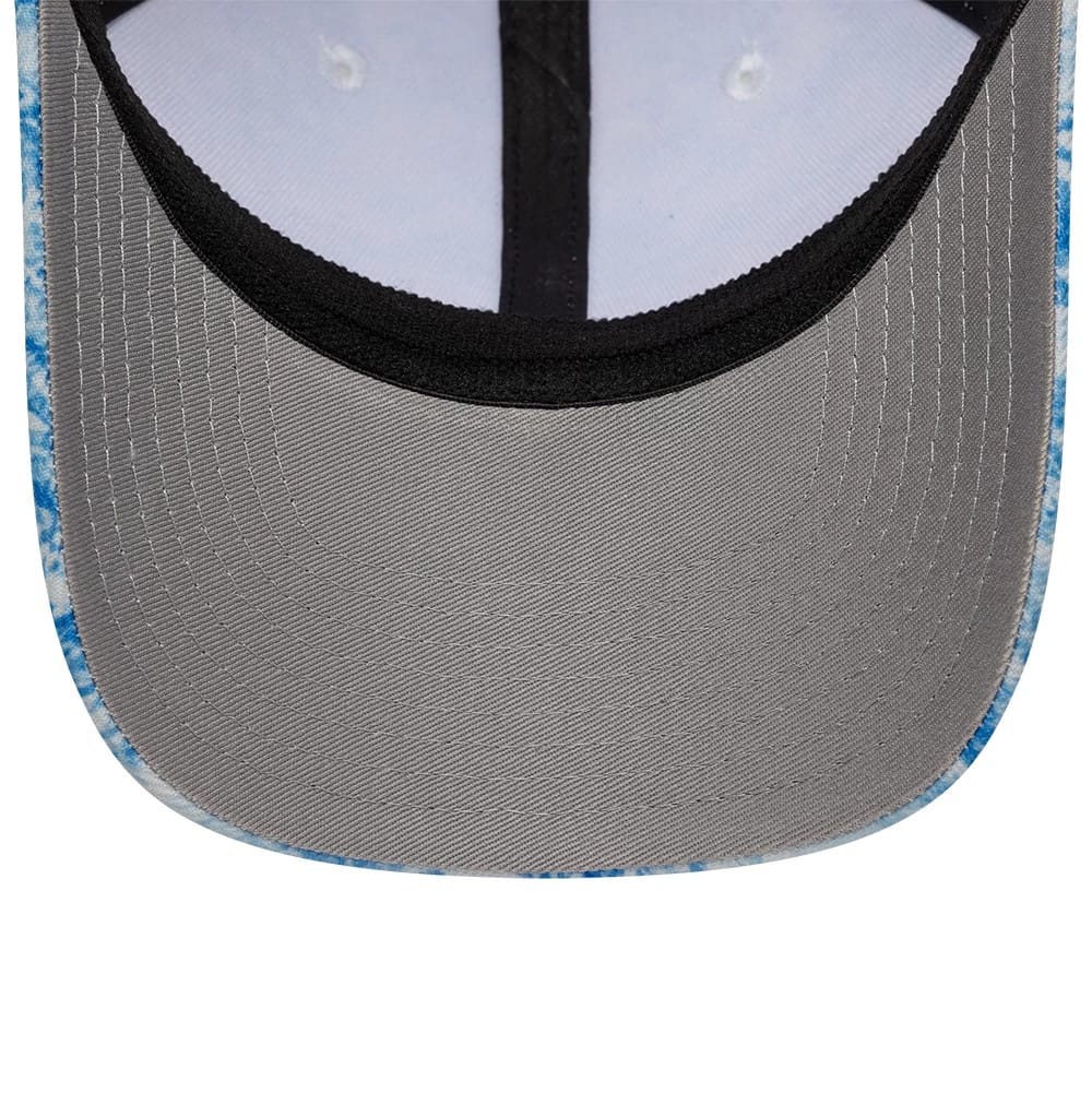 Pictured is this New Era Floral 39SEVENTY Stretch Fit cap in blue. 2