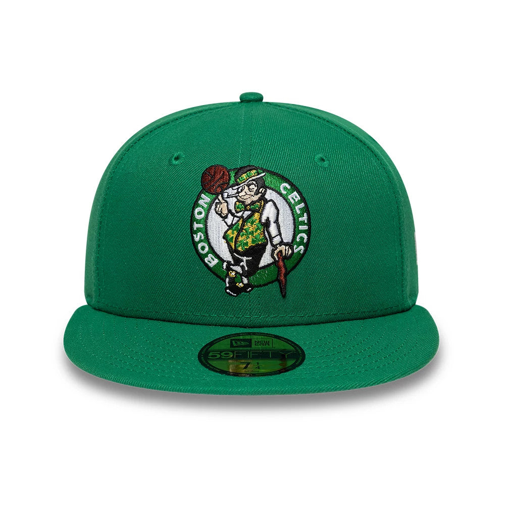 Pictured is this NBA Basic Boston Celtics 59FIFTY Fitted cap in green. 3