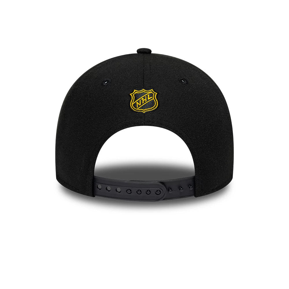 Pictured is this NHL Team Boston Bruins 9FORTY M-Crown cap in black. 7