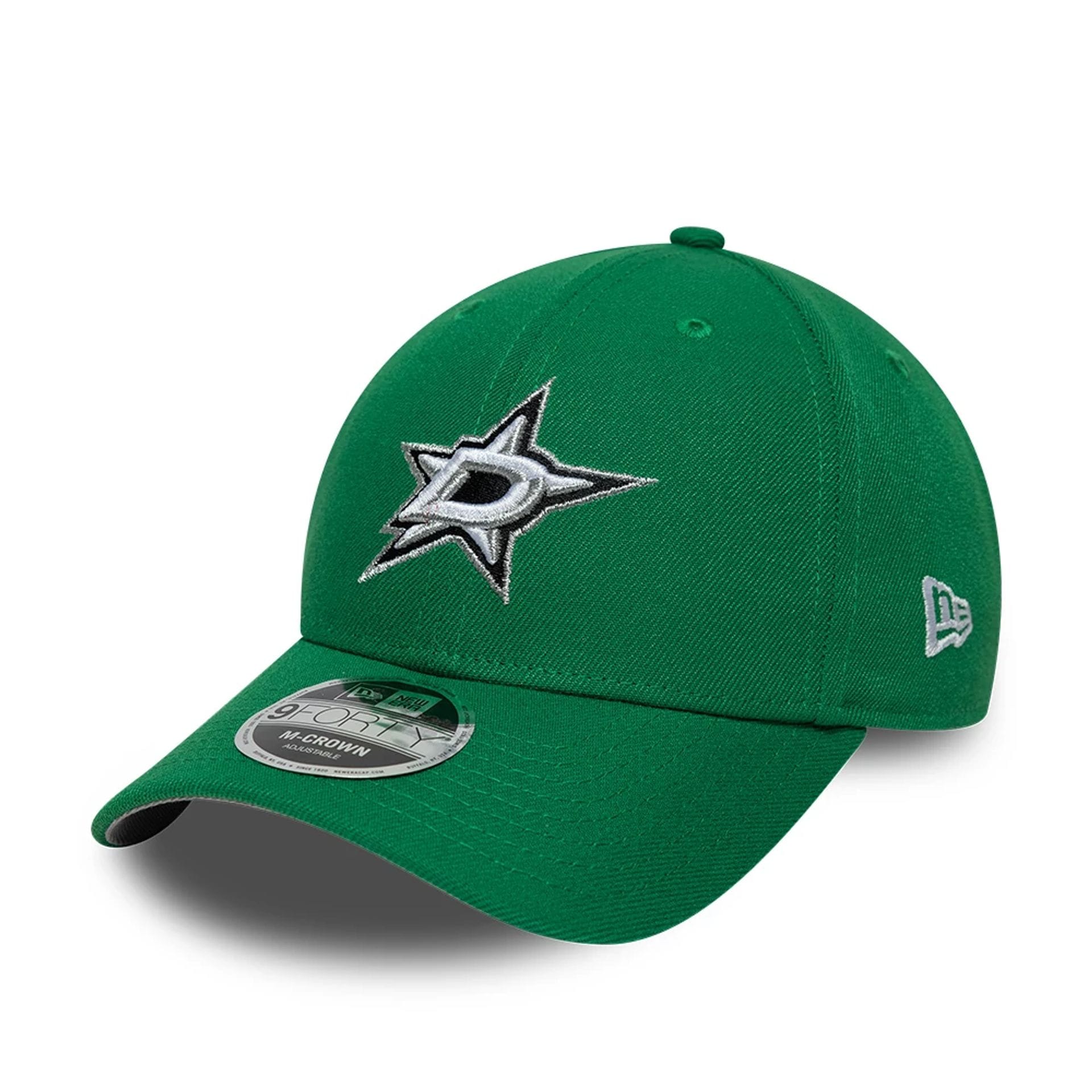 Pictured is this NHL Team Dallas Stars 9FORTY M-Crown cap in green. 1