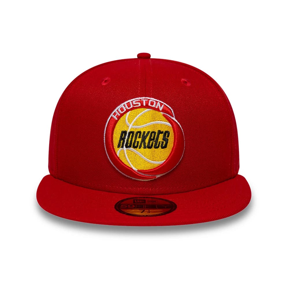 Pictured is this NBA Hardwood Classic Houston Rockets 59FIFTY Fitted cap in red. 3