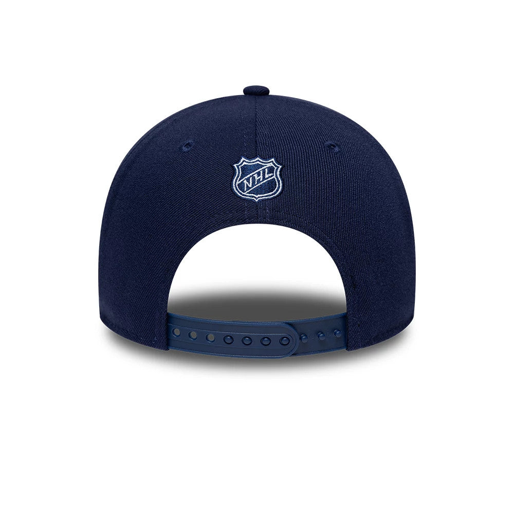 Pictured is this NHL Team Toronto Maple Leafs 9FORTY M-Crown cap in navy. 7