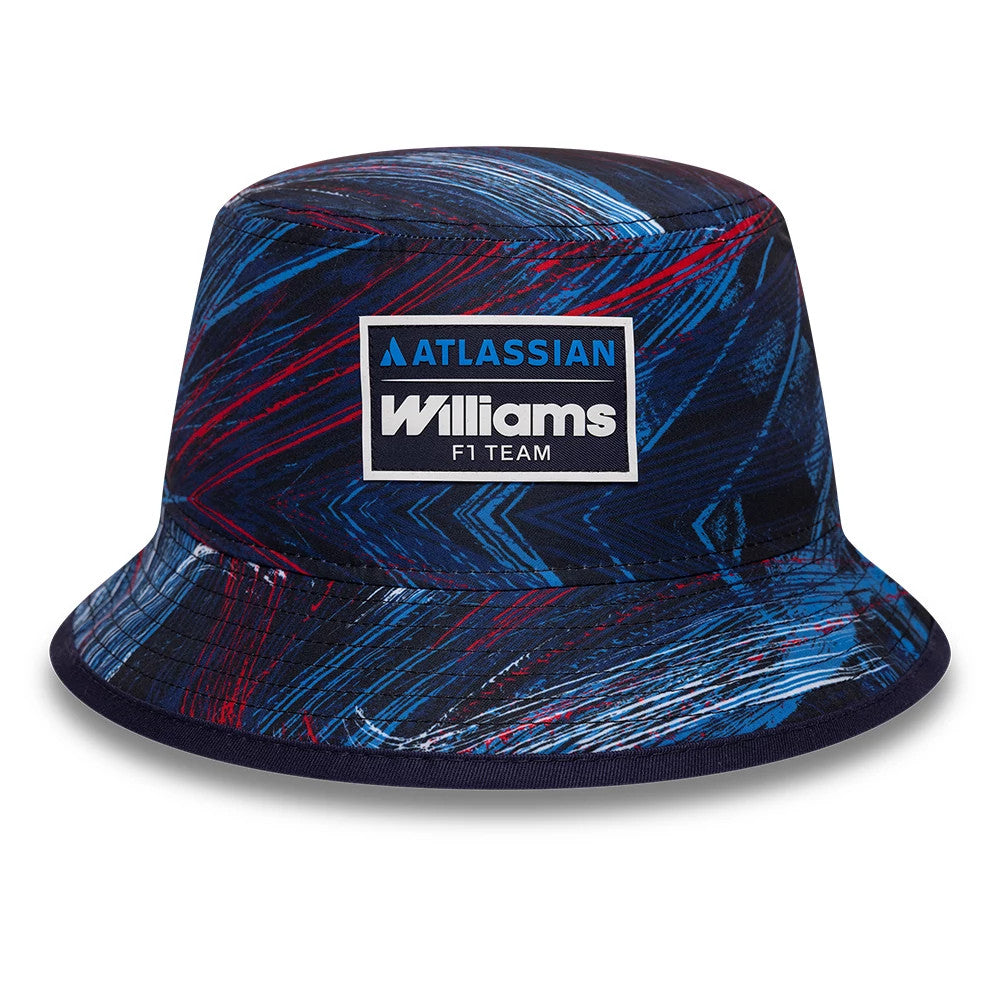 Pictured is this Williams GB Race Special Bucket cap in navy. 2