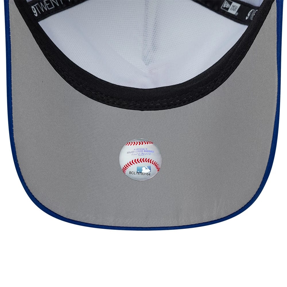 Pictured is this MLB Panel LA Dodgers 9TWENTY A-Frame cap in blue. 2