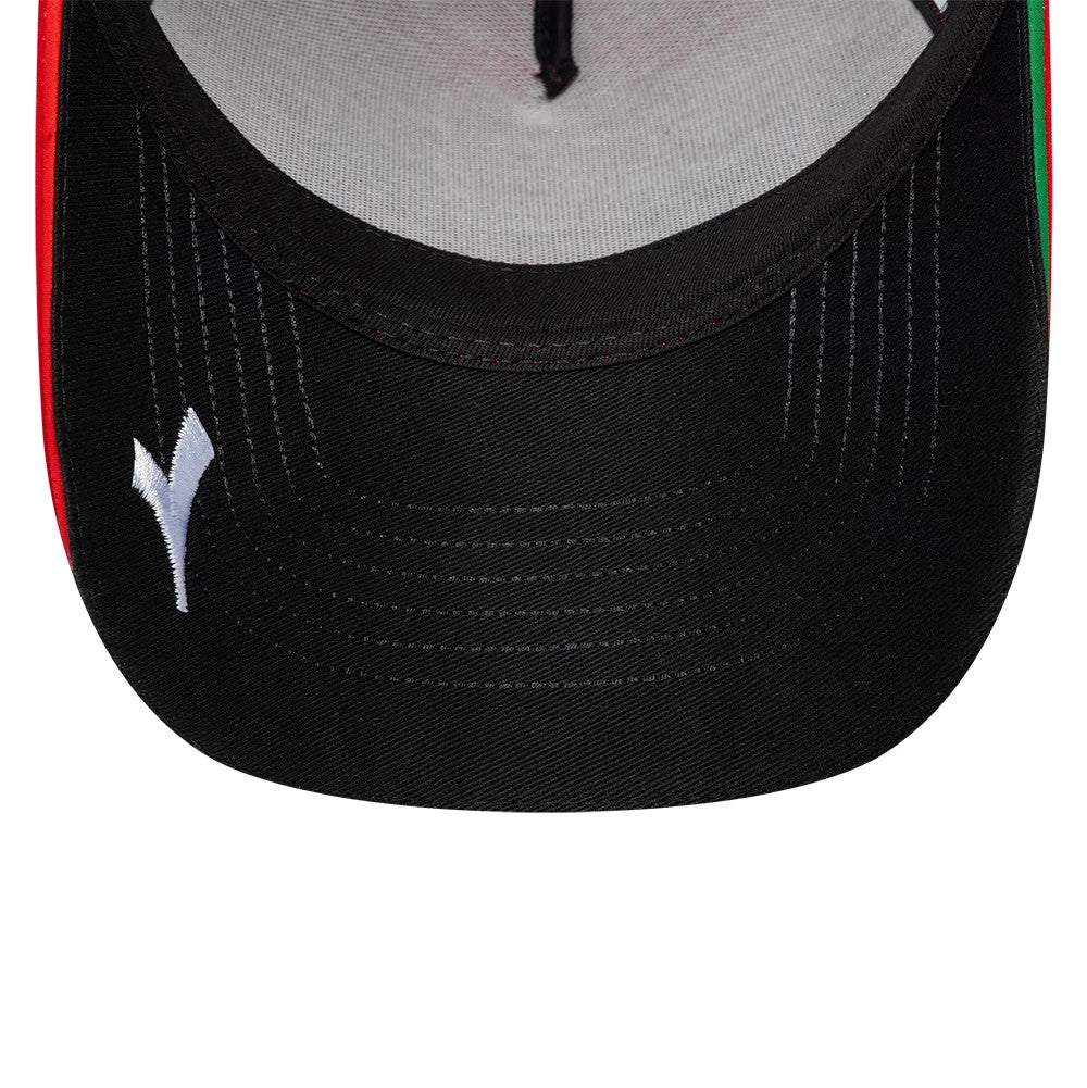 Pictured is this Ducati Motor Replica Team 9FORTY E-Frame Adjustable cap in red. 2