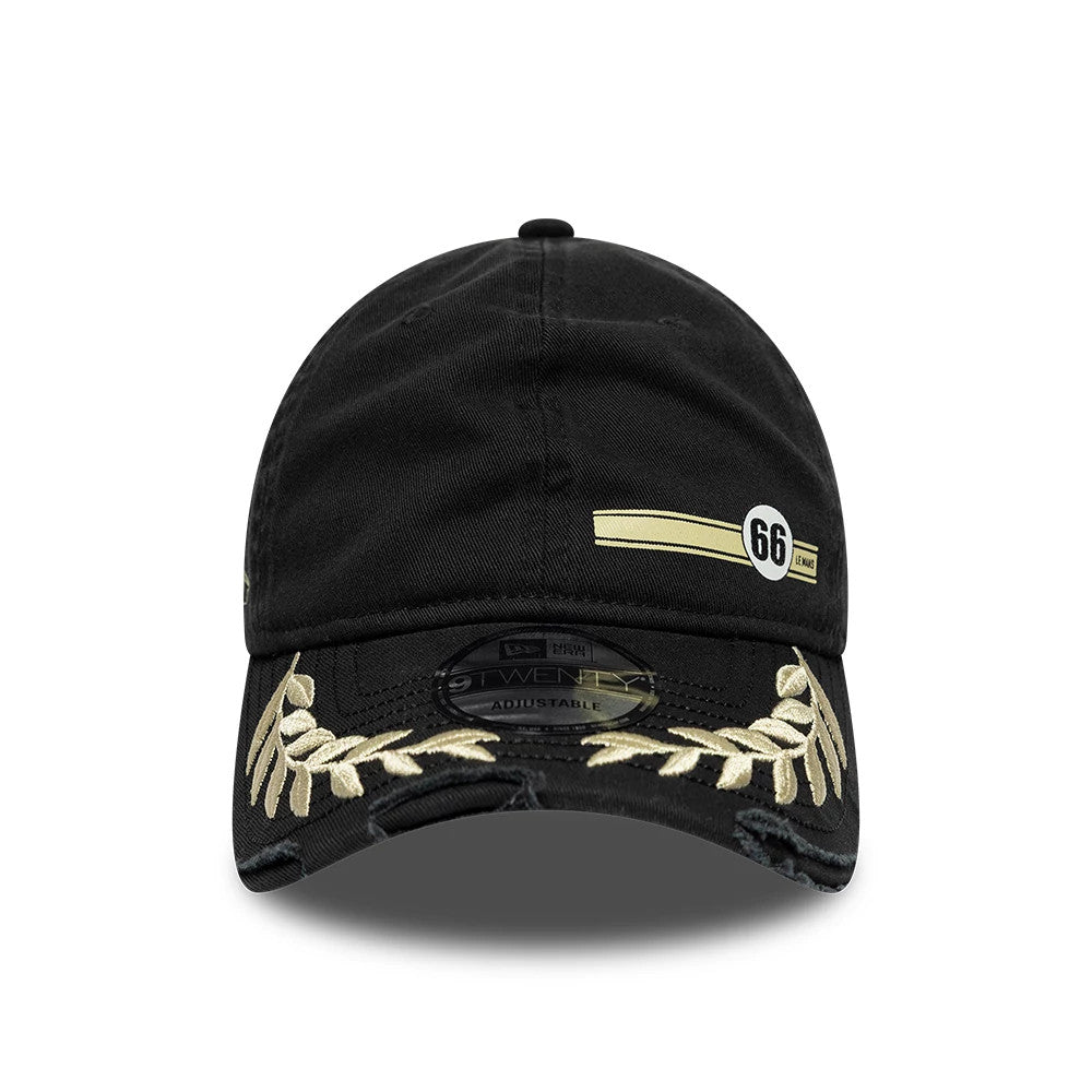 Pictured is this Washed Graphic 24HR Le Mans 9TWENTY cap in black. 2