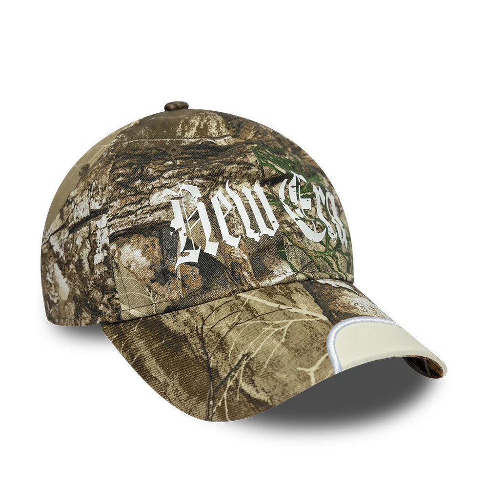 Pictured is this New Era Real Tree 9TWENTY cap in assorted print. 3