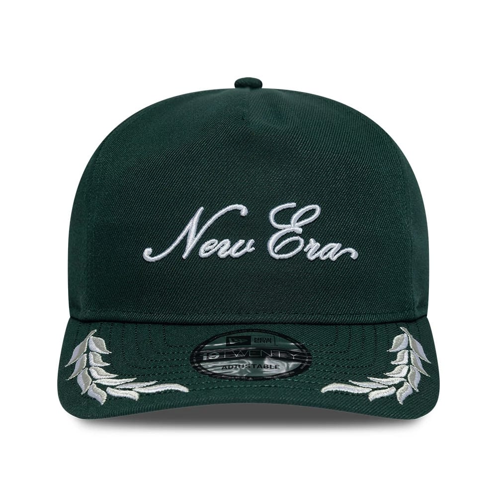 Pictured is this New Era 19TWENTY cap in dark green. 2