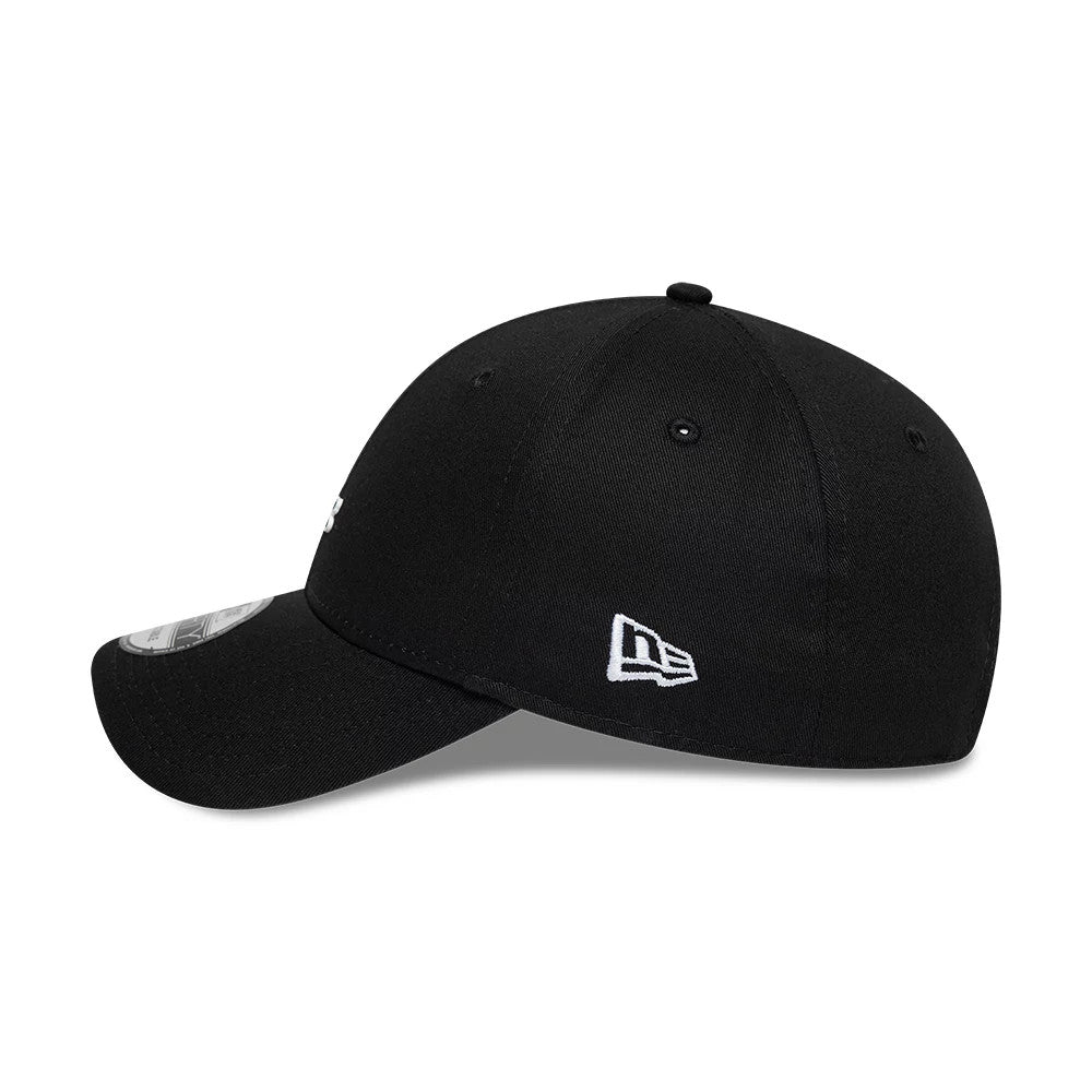 Pictured is this Lacoste X New Era 9FORTY cap in black. 4