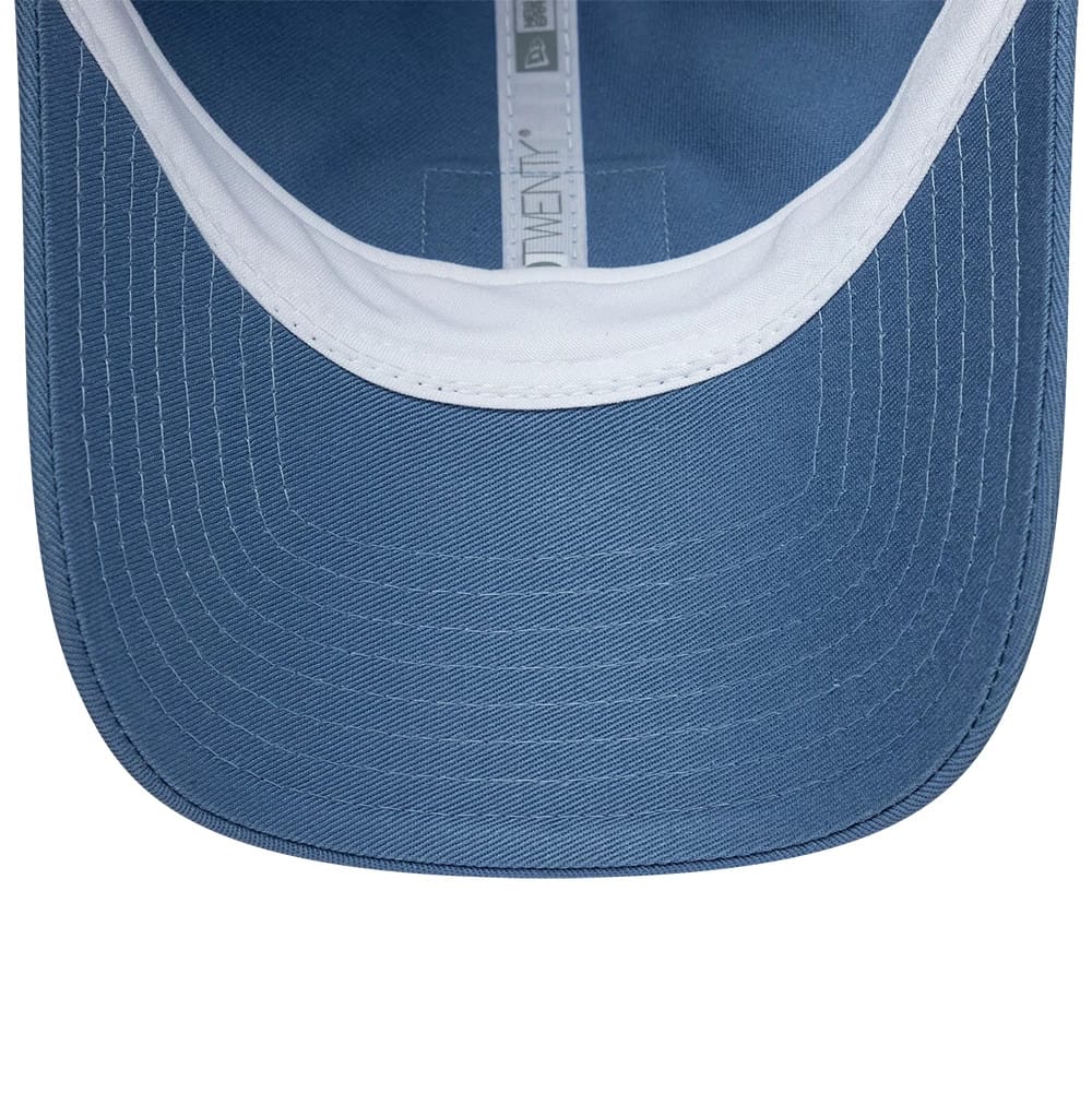 Pictured is this Lacoste X New Era 9TWENTY cap in blue. 5
