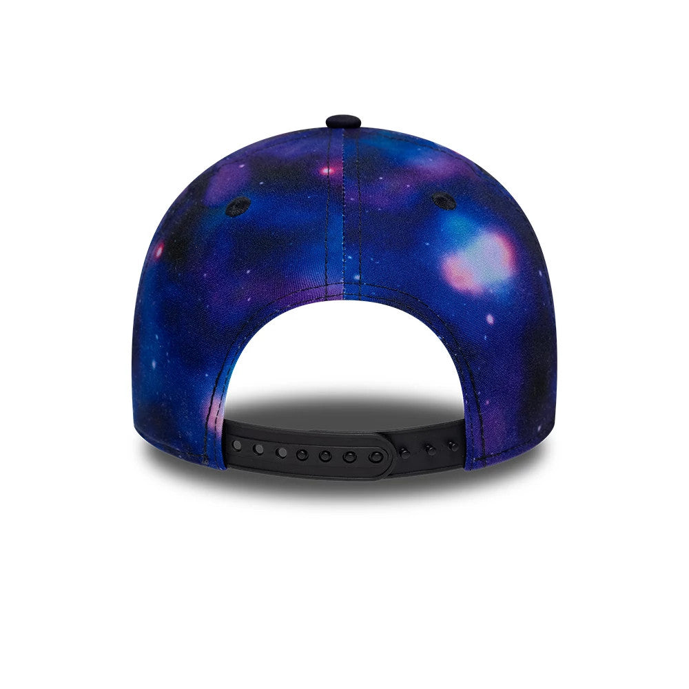 Pictured is this Child MLB All Over Print New York Yankees 9FORTY cap in black. 4