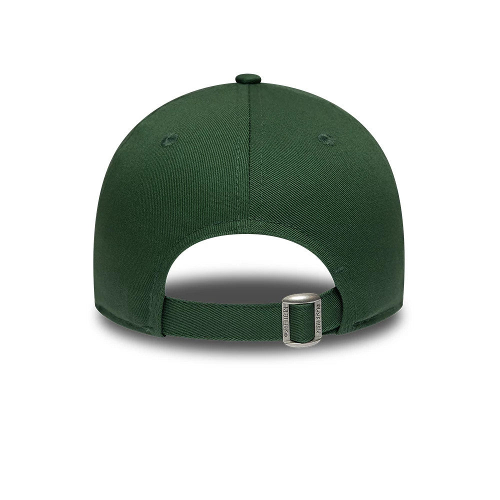 Pictured is this Youth MLB Metallic New York Yankees 9FORTY cap in dark green. 4