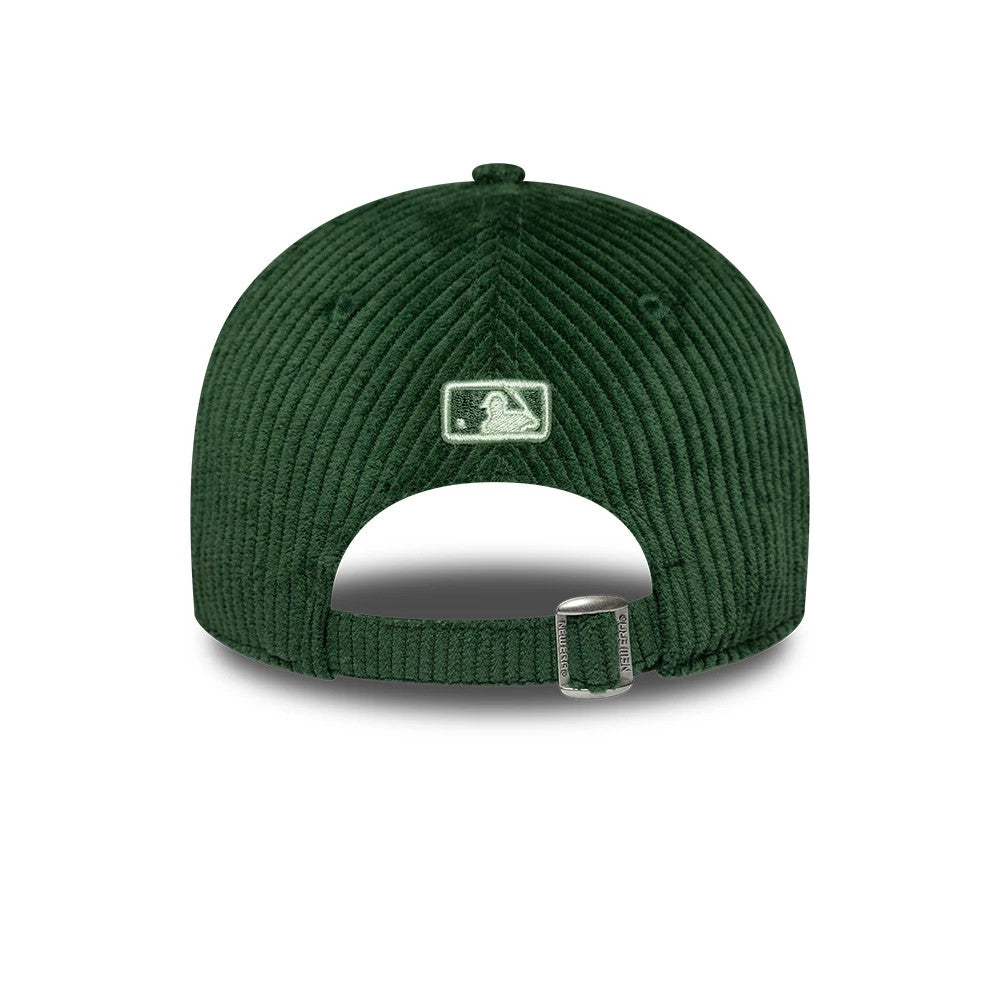 Pictured is this Womens MLB Chunky Cord LA Dodgers 9FORTY M-Crown cap in dark green. 4