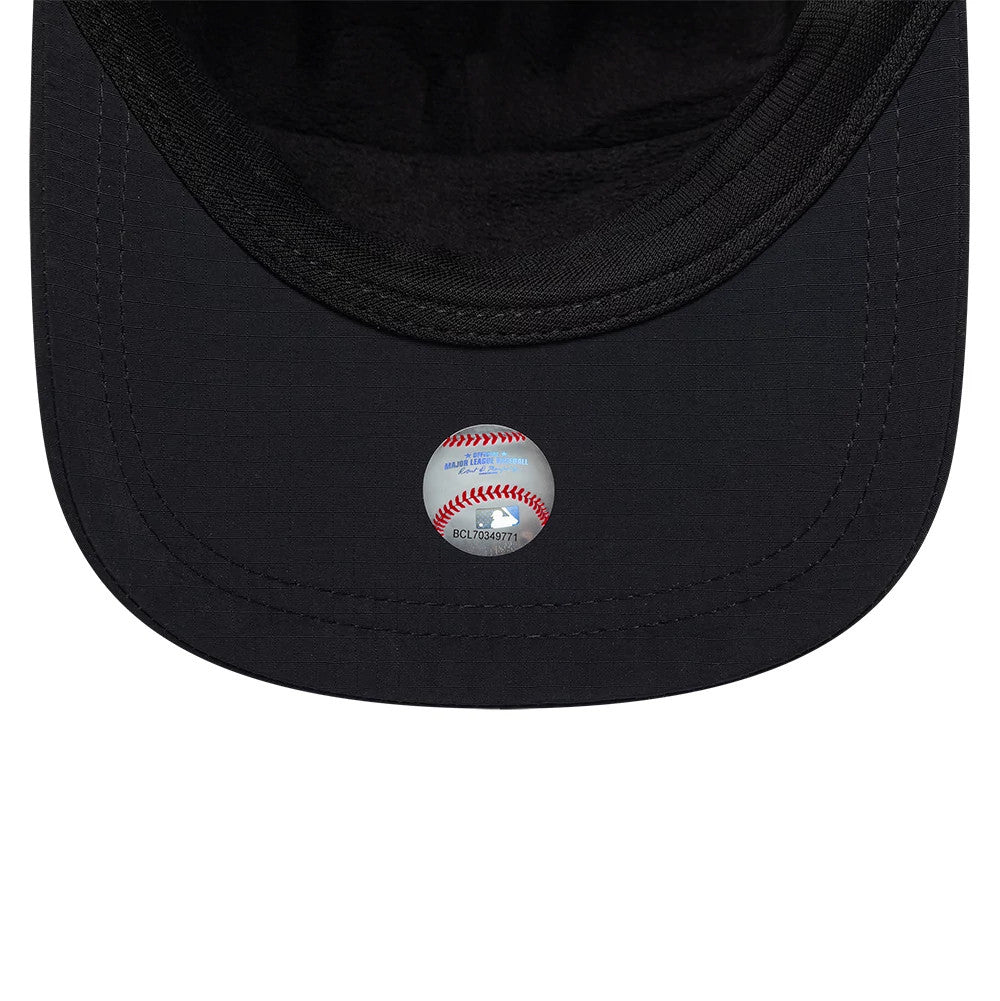 Pictured is this MLB Fleece New York Yankees Dogear Camper cap in black. 9