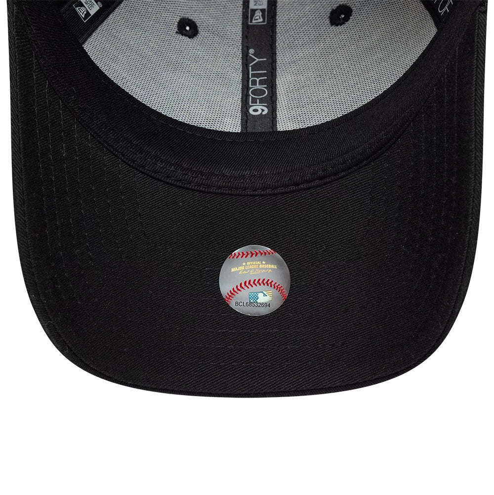 Pictured is this Womens MLB Fruit Icon LA Dodgers 9FORTY cap in black. 5