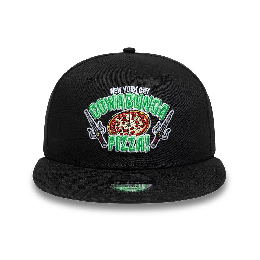 Pictured is this Youth Teenage Mutant Ninja Turtles Teenage Mutant Ninja Turtles 9FIFTY Snapback cap in black. 2