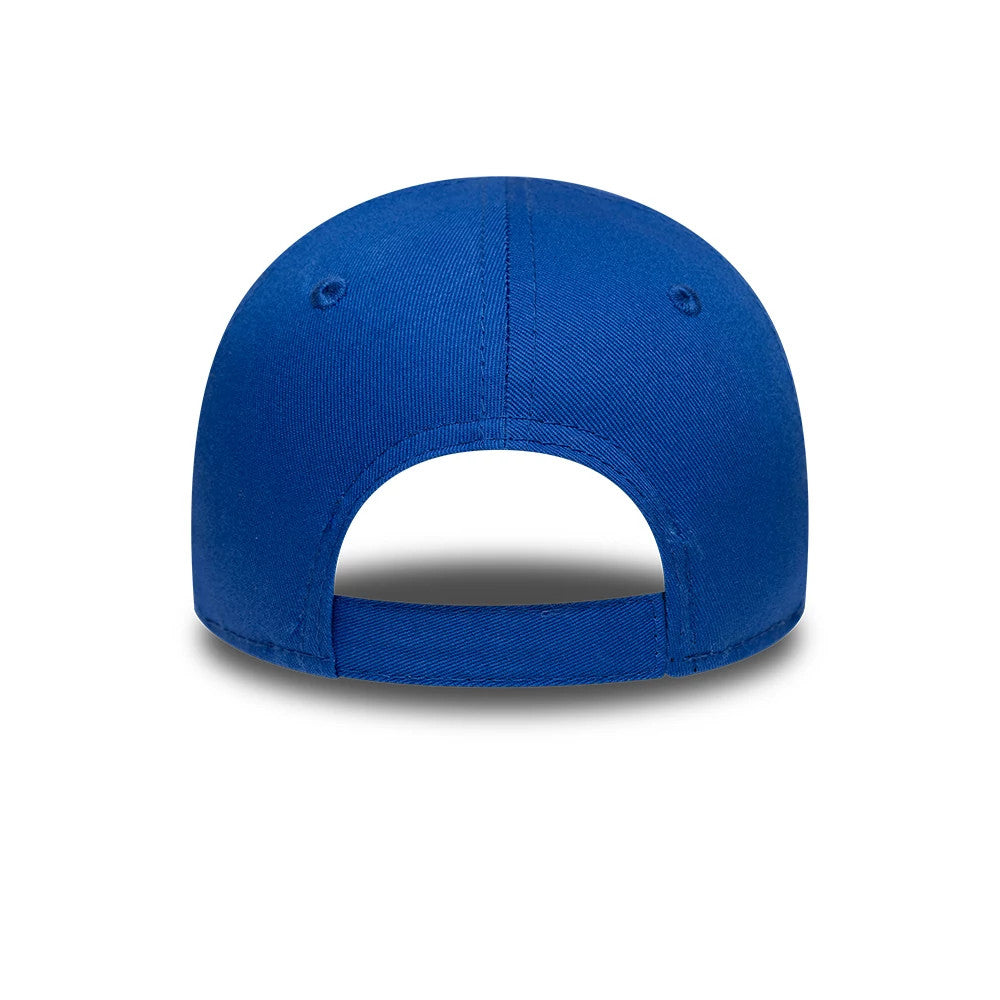Pictured is this Toddler New Era Monster Icon 9FORTY cap in blue. 4
