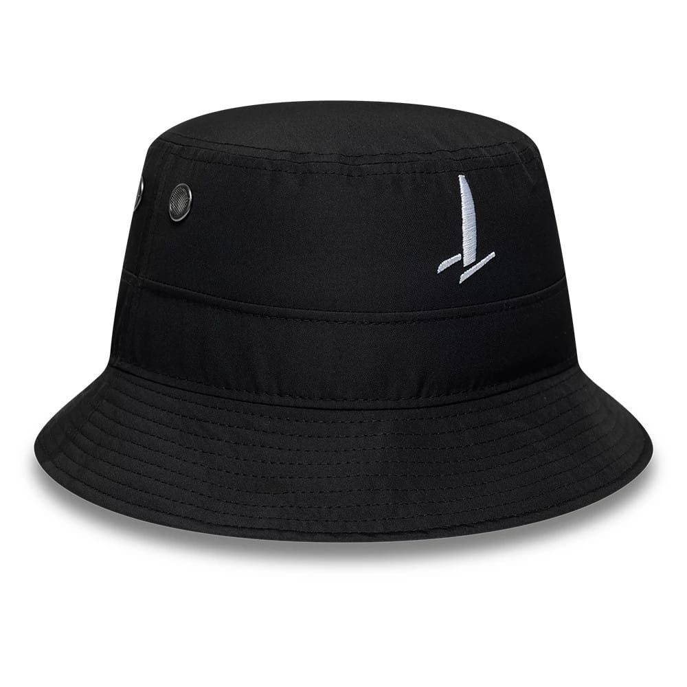 Pictured is this Catamaran Sail GP Adventure Bucket cap in black. 3