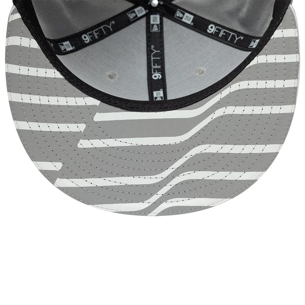 Pictured is this Limited Sail GP 9FIFTY Snapback cap in grey. 2