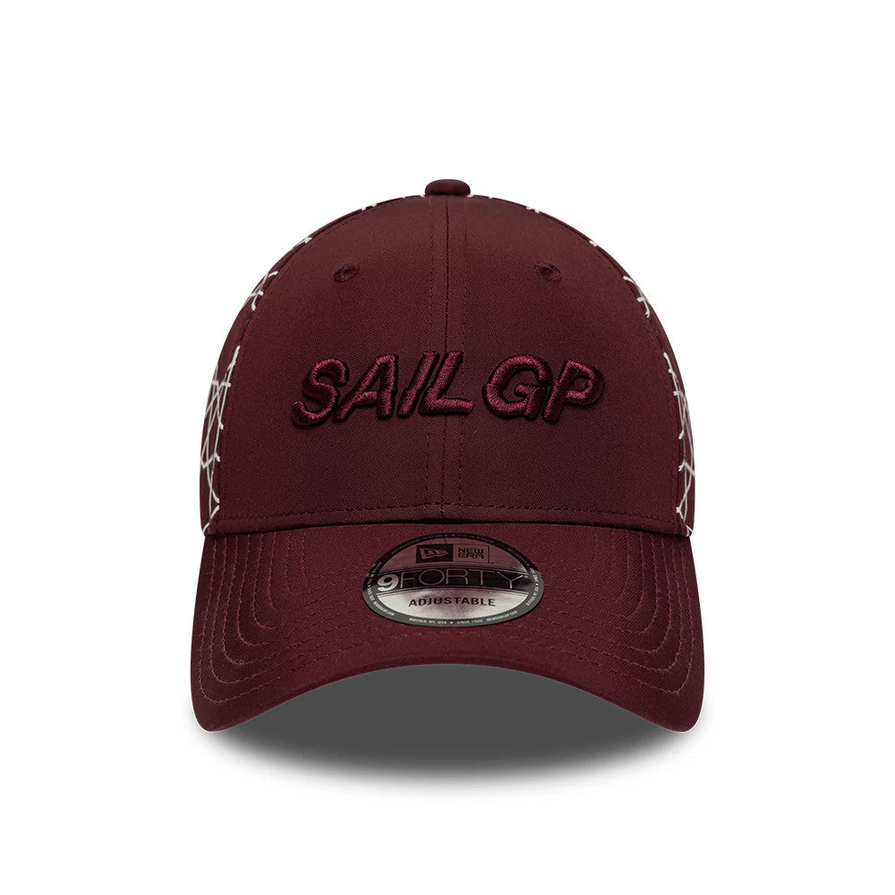 Pictured is this Dubai Abu Dhabi Air Event Sail GP 9FORTY cap in dark red. 2