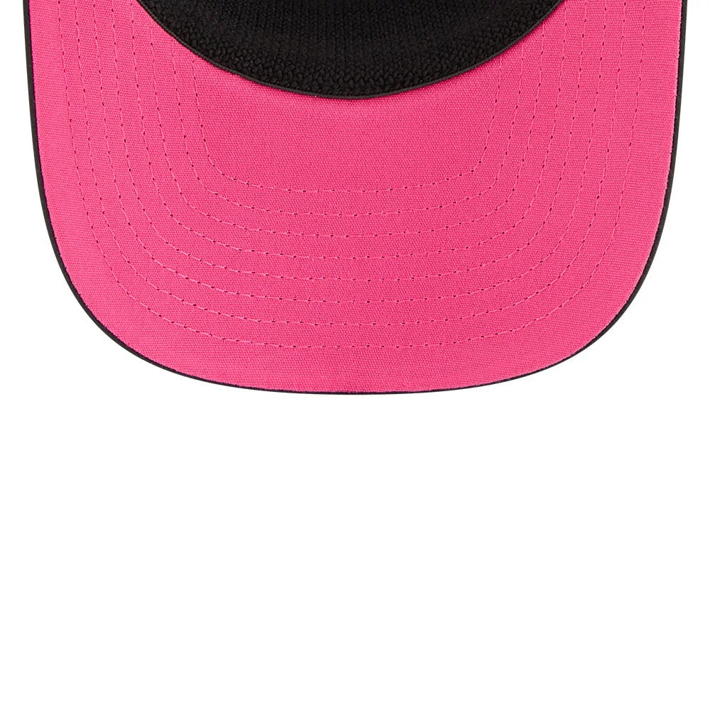 Pictured is this NFL City Connect 2026 Las Vegas Raiders 9SEVENTY Stretch Snap cap in black. 2