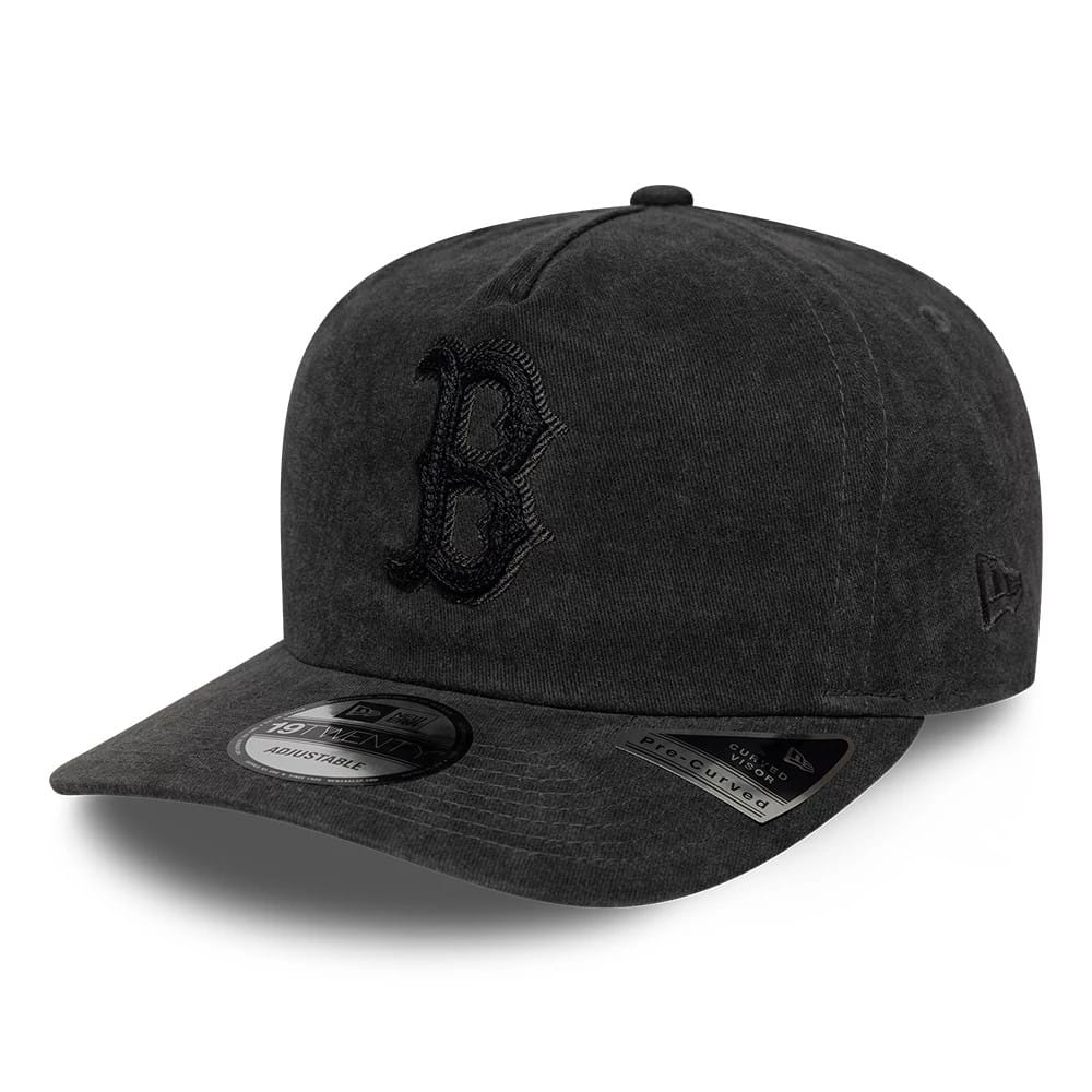 Pictured is this MLB Boston Red Sox 19TWENTY cap in black. 1