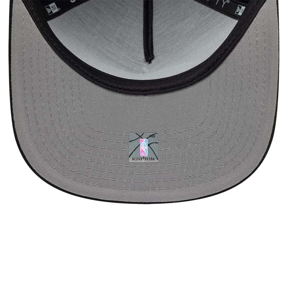 Pictured is this NBA Bead LA Lakers 59FIFTY A-Frame Fitted cap in black. 2