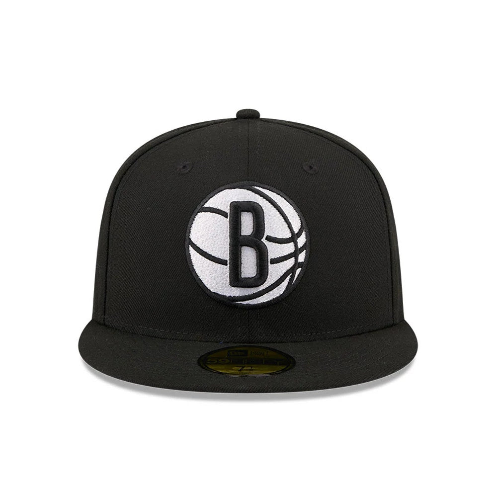 Pictured is this NBA X J-FROST Brooklyn Nets 59FIFTY Fitted cap in black. 3