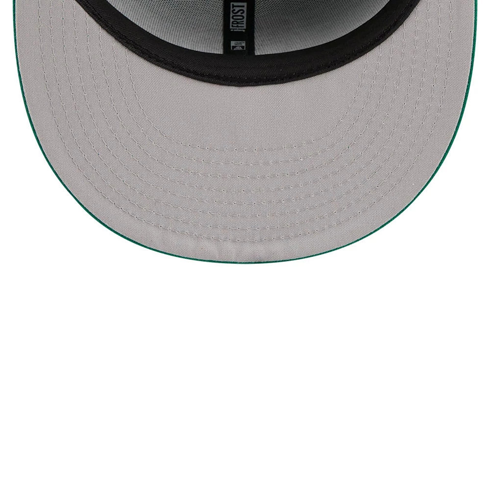 Pictured is this NBA X J-FROST Boston Celtics 59FIFTY Fitted cap in green. 2