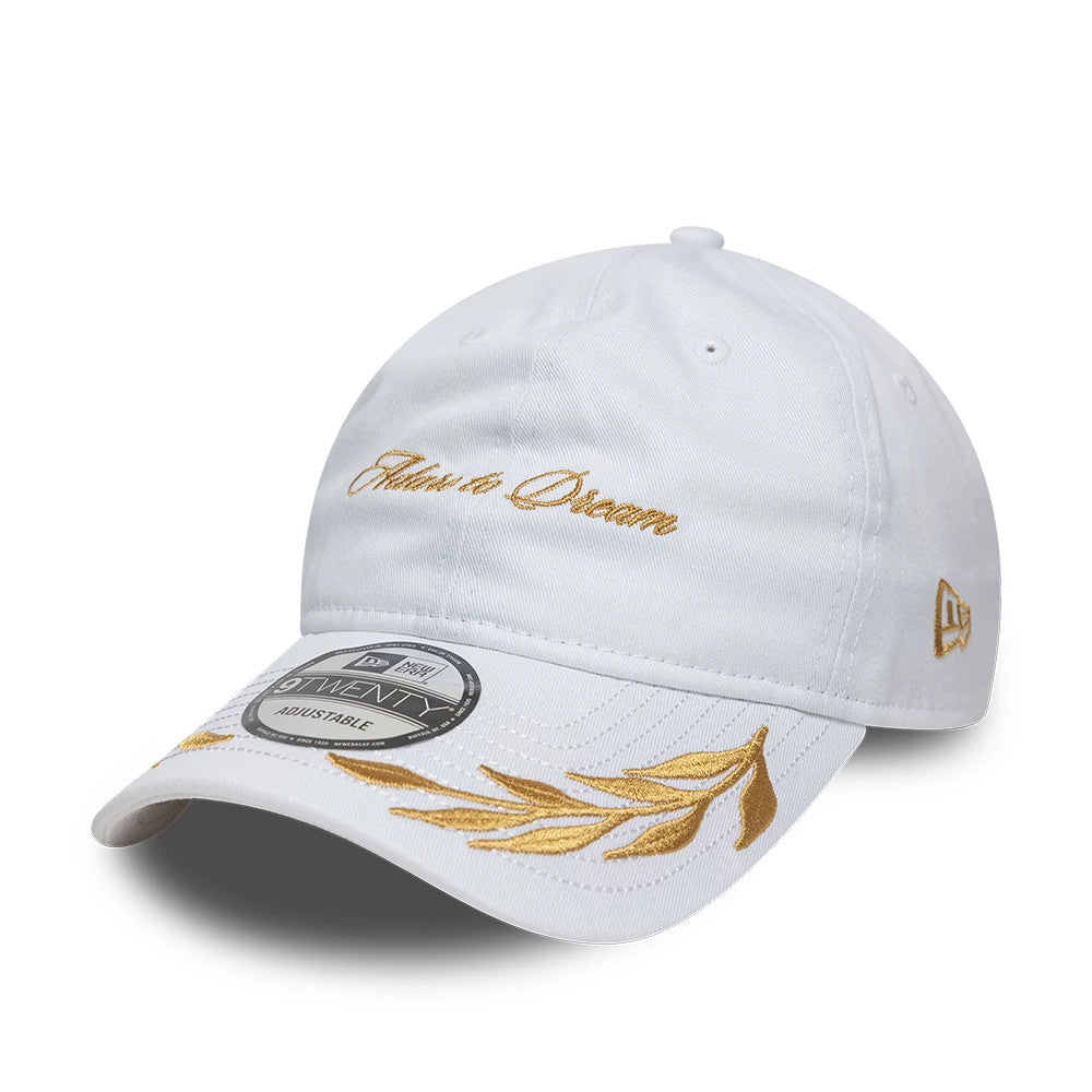 Pictured is this Dare To Dream Ryder Cup Europe 2027 9TWENTY cap in white. 3