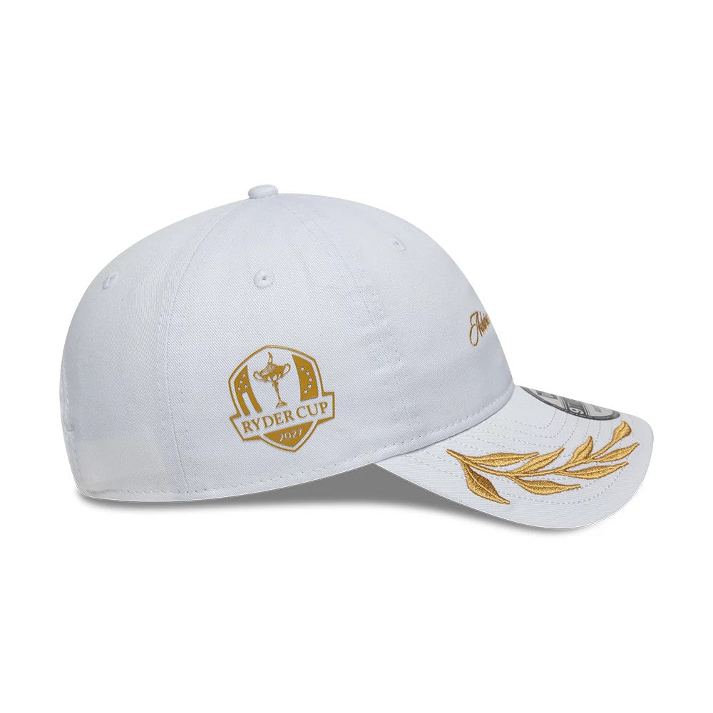 Pictured is this Dare To Dream Ryder Cup Europe 2027 9TWENTY cap in white. 4