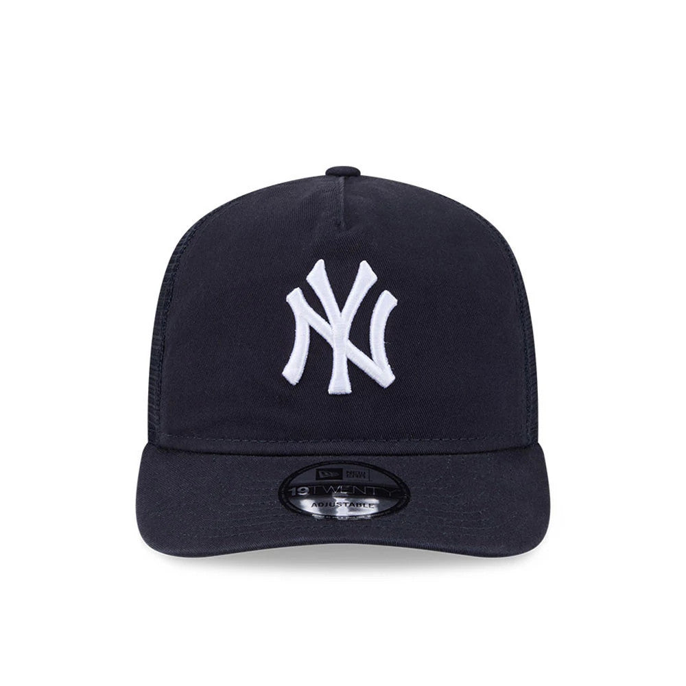 Pictured is this MLB Evergreen New York Yankees 19TWENTY cap in navy. 3