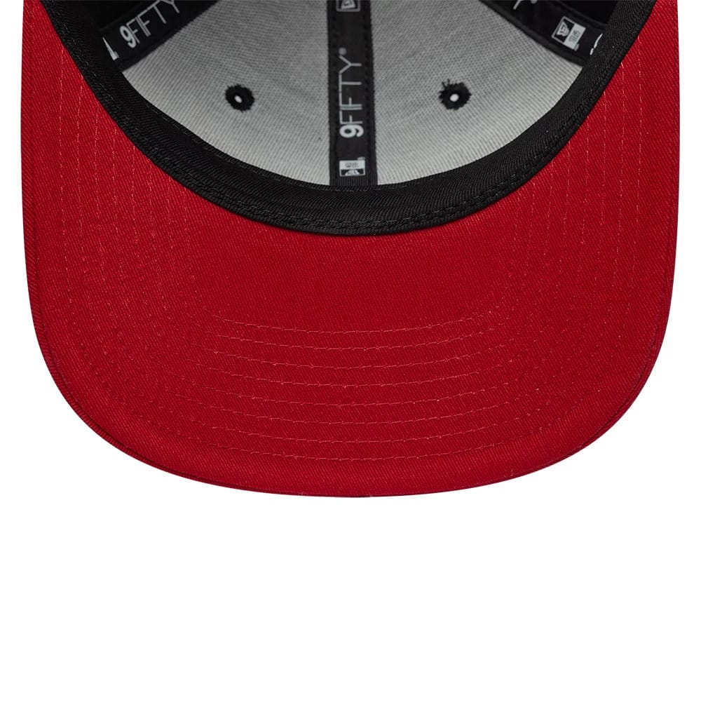 Pictured is this NBA Hardwood Classic Miami Heat 9FIFTY Snapback cap in black. 5