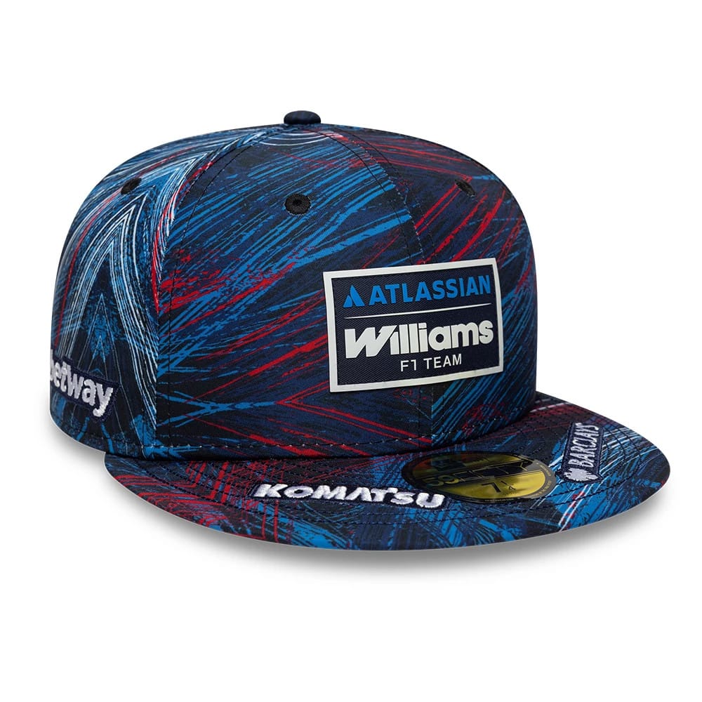 Pictured is this Williams Silverstone Race Special 59FIFTY Fitted cap in navy. 1