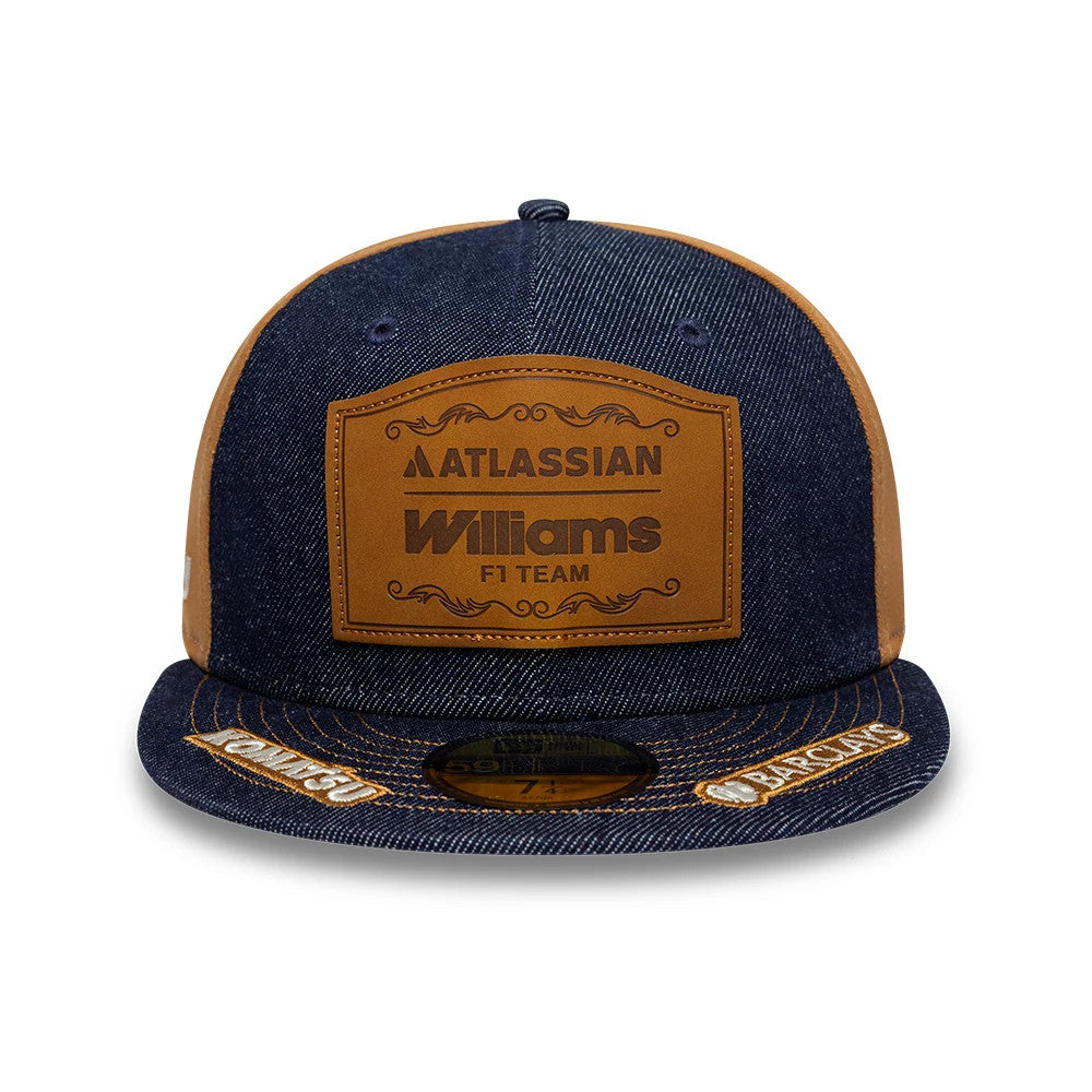 Pictured is this Williams Team Austin Race Special 59FIFTY Fitted cap in navy. 2