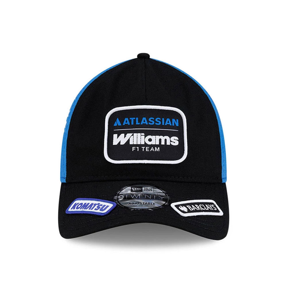 Pictured is this Williams Vegas Race Special 9TWENTY A-Frame cap in black. 2