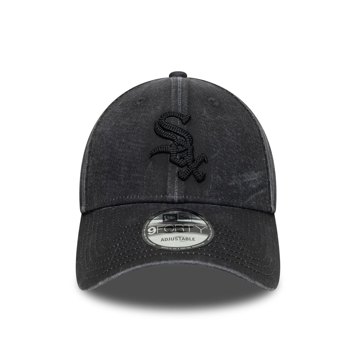 Pictured is this MLB Ombre Chicago White Sox 9FORTY cap in black. 2