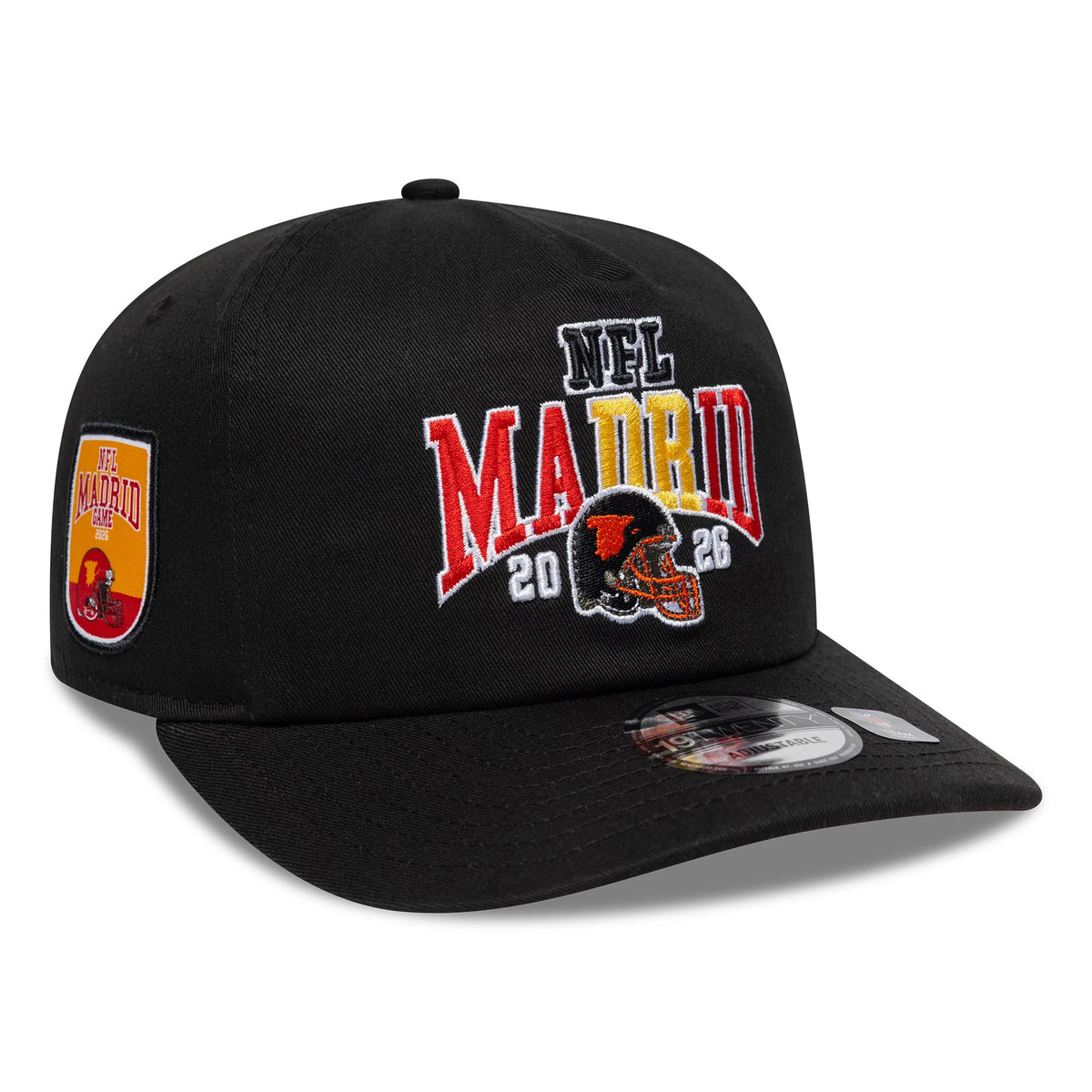 Pictured is this NFL International Games 2026 Madrid Cincinnati Bengals 19TWENTY cap in black. 1