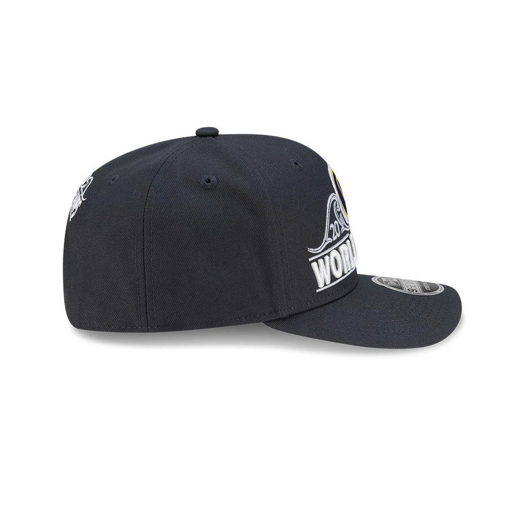 Pictured is this Milwaukee Brewers MLB National League Championship Series 2026 9SEVENTY Stretch Snap Adjustable cap in charcoal. 7