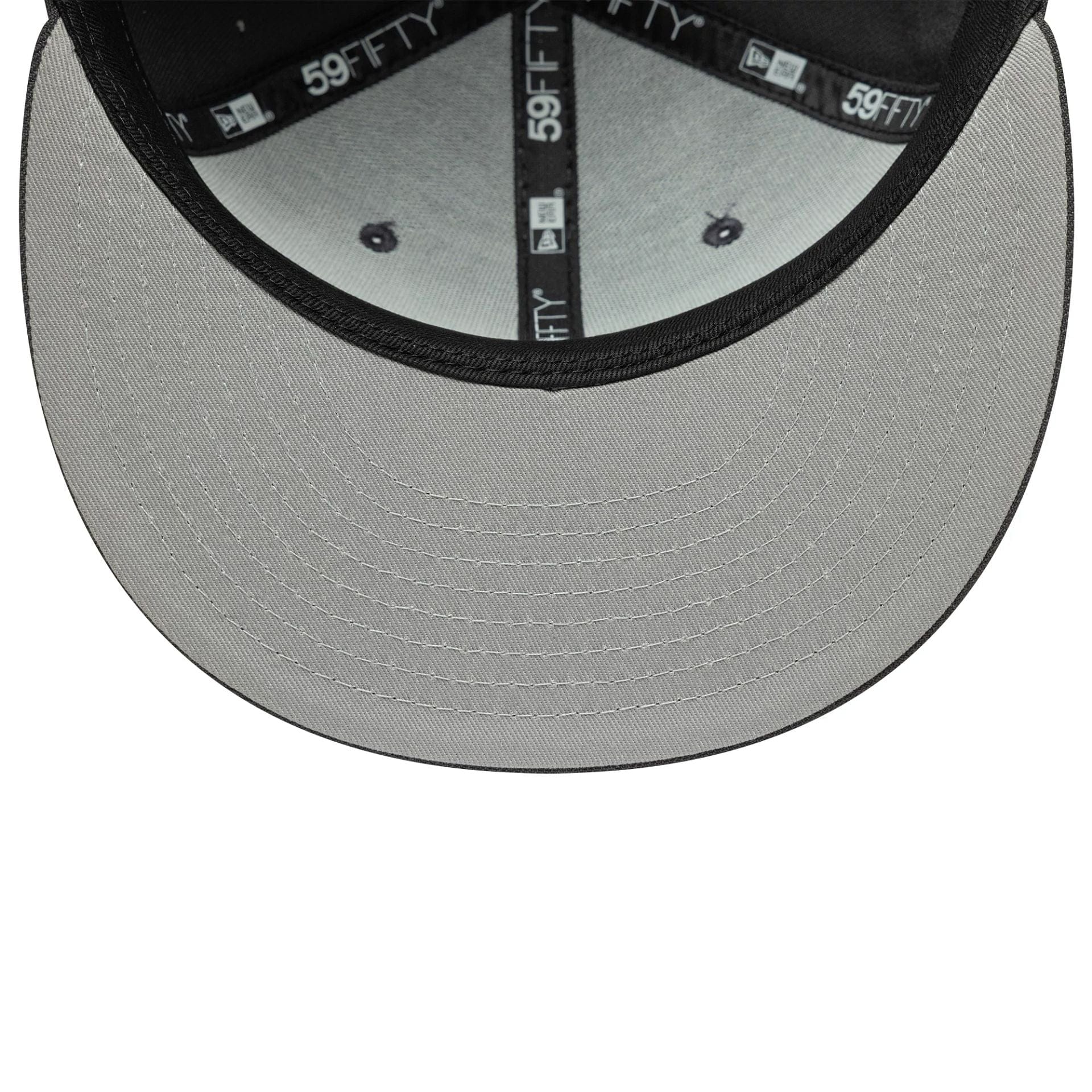 This is a New Era Grey 59FIFTY Fitted Cap 2