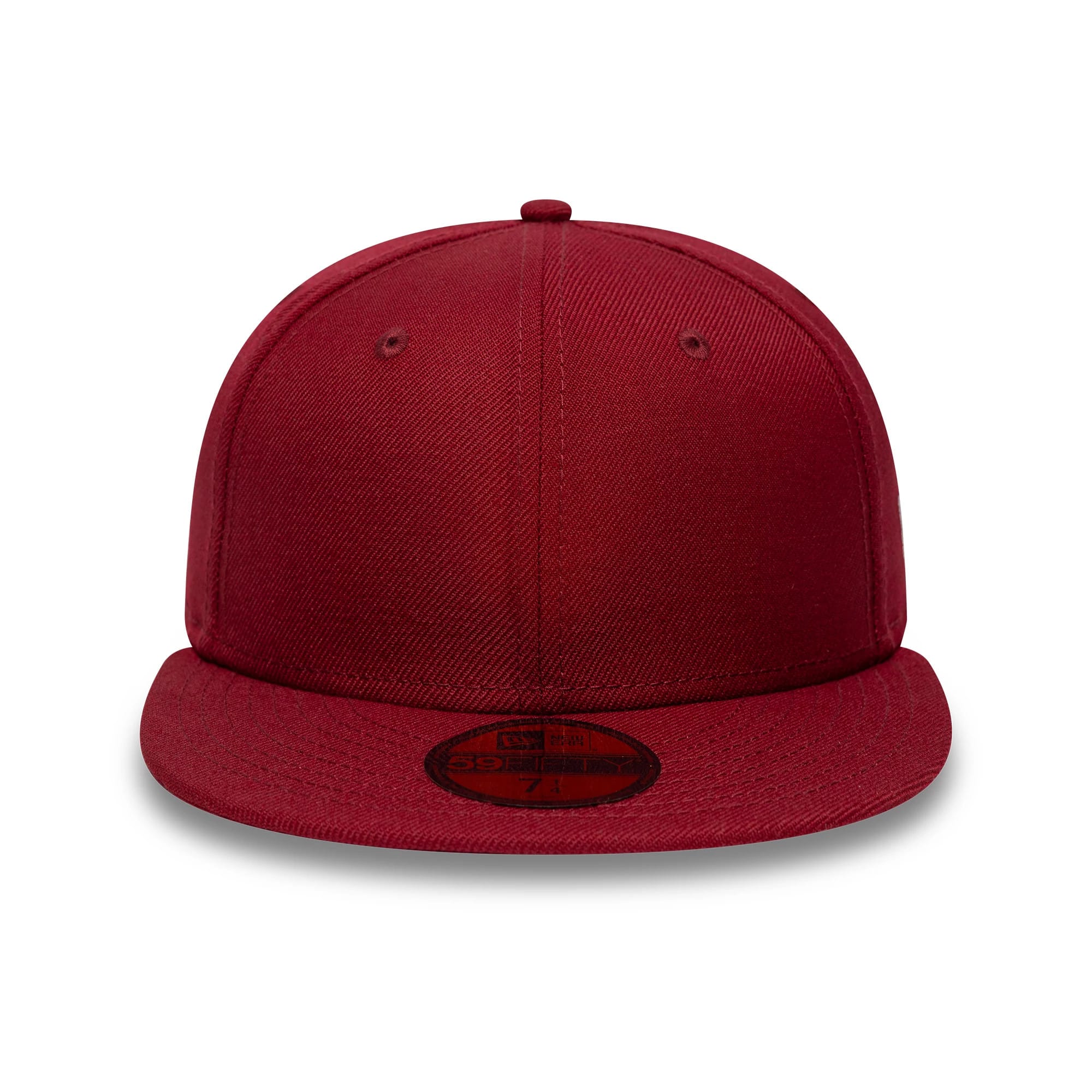 This is a New Era Dark Red 59FIFTY Fitted Cap 2