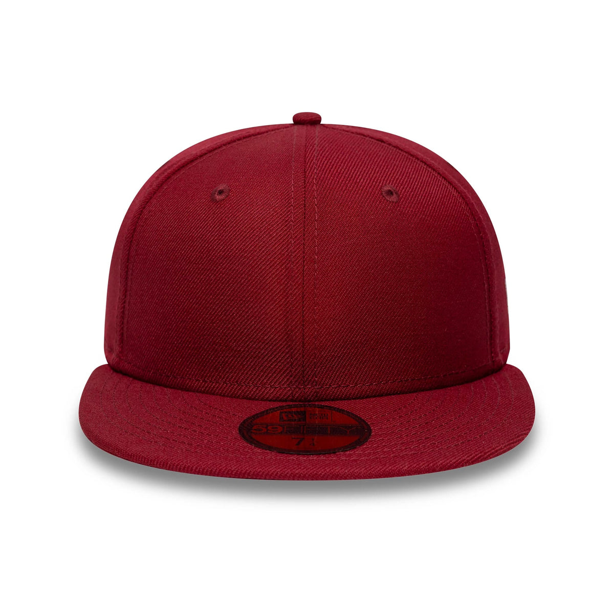 This is a New Era Dark Red 59FIFTY Fitted Cap 2