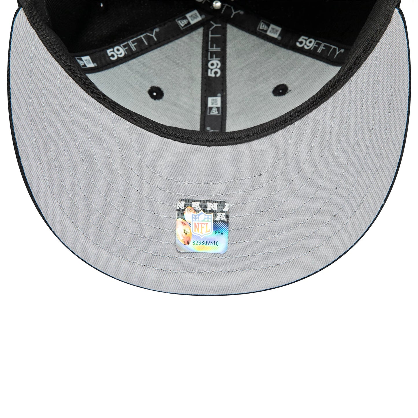This is a Tampa Bay Buccaneers NFL Black 59FIFTY Fitted Cap 4