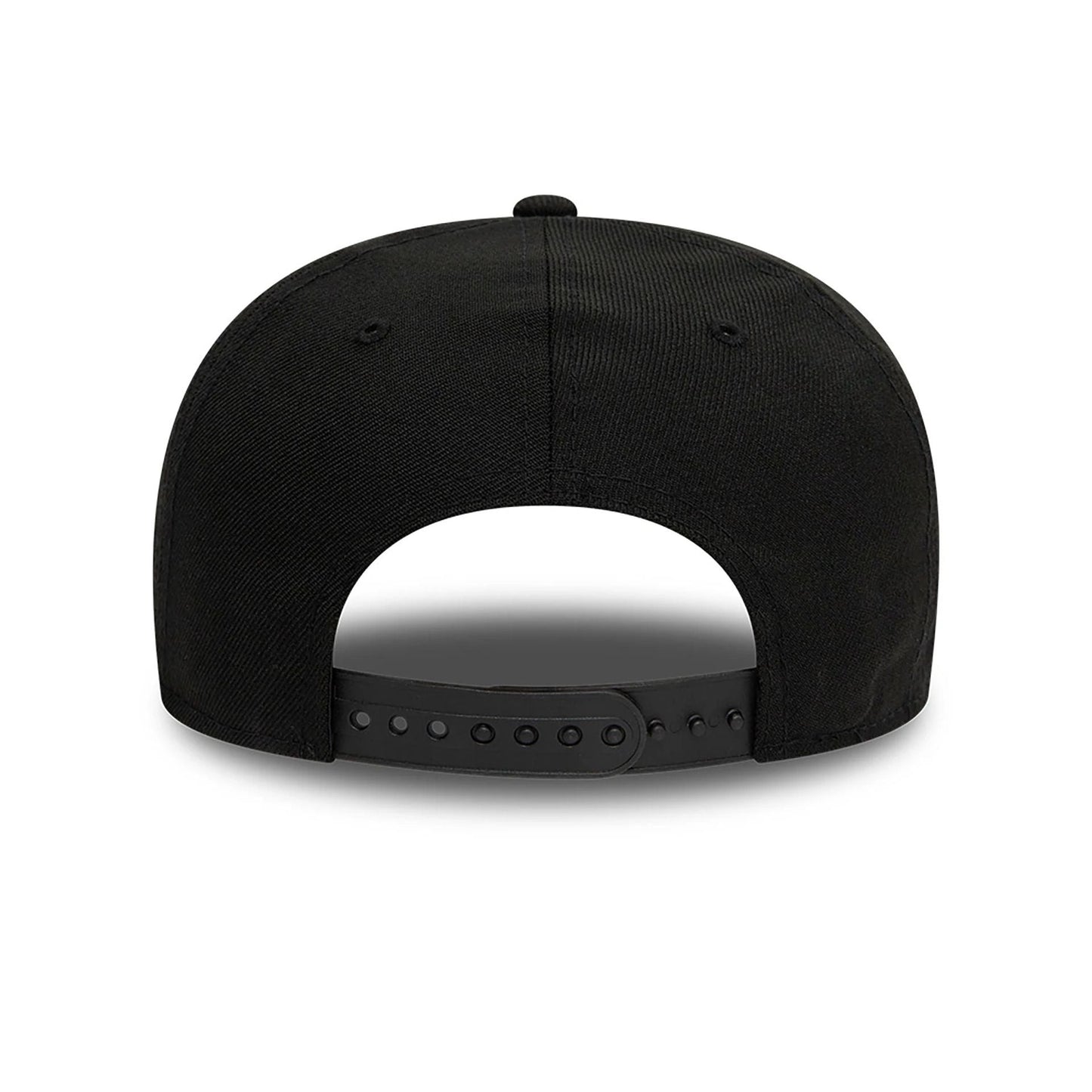 This is a Blank New Era Black Retro Crown 9FIFTY Snapback Cap 7