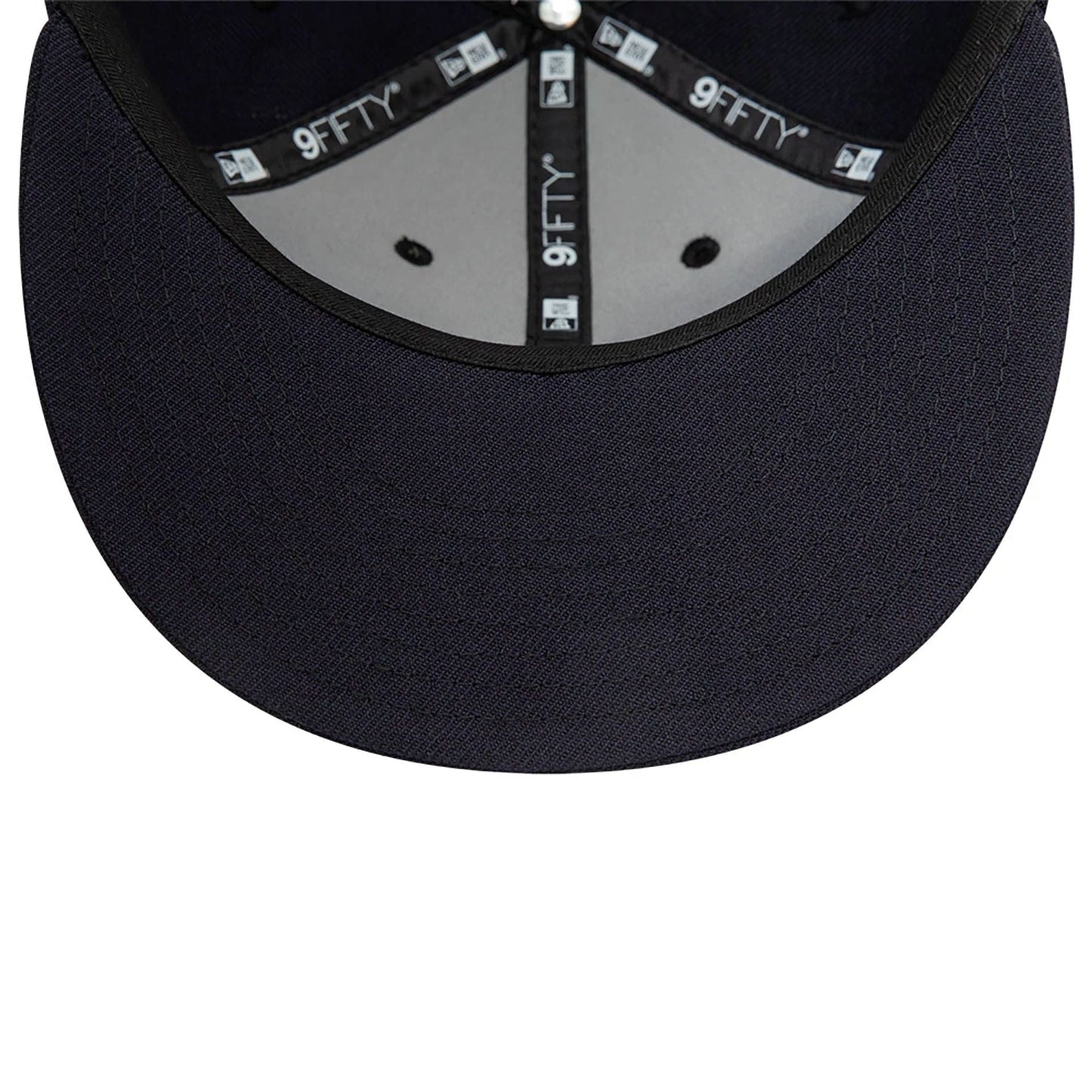 This is a Blank New Era Navy Retro Crown 9FIFTY Snapback Cap 7